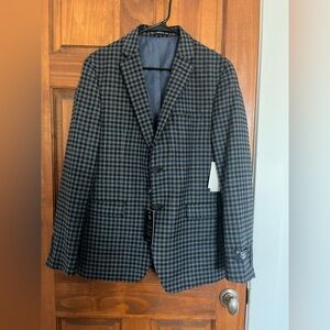 Men's Checkered Sport Coat